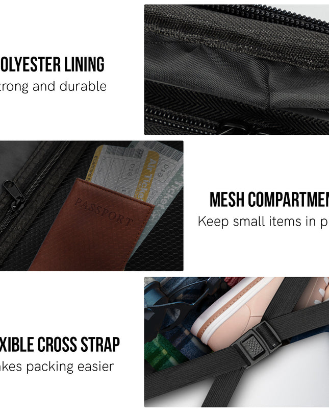 Olympus Artemis 28in Hard Shell Suitcase ABS+PC Jet Black