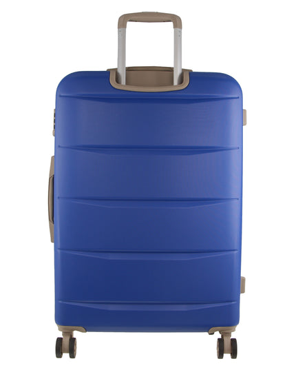 Pierre Cardin Hardshell Cabin Luggage Bag Travel Carry On TSA 54cm (49L) - Ocean