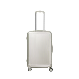 Slimbridge Luggage Suitcase Trolley White 3pc 20"+24"+28"
