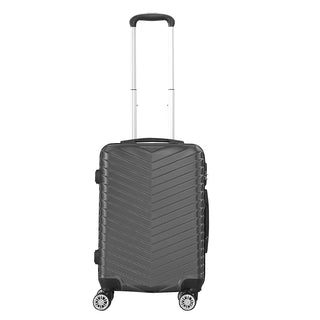 Slimbridge 20" Carry On Travel Luggage Grey 20 inch