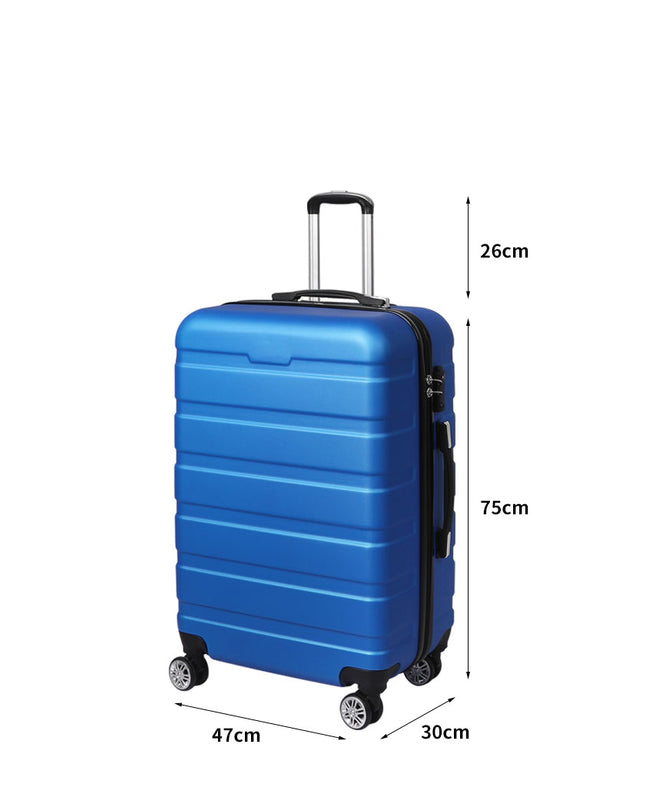 Slimbridge 28"Luggage Case Suitcase Blue 28 inch