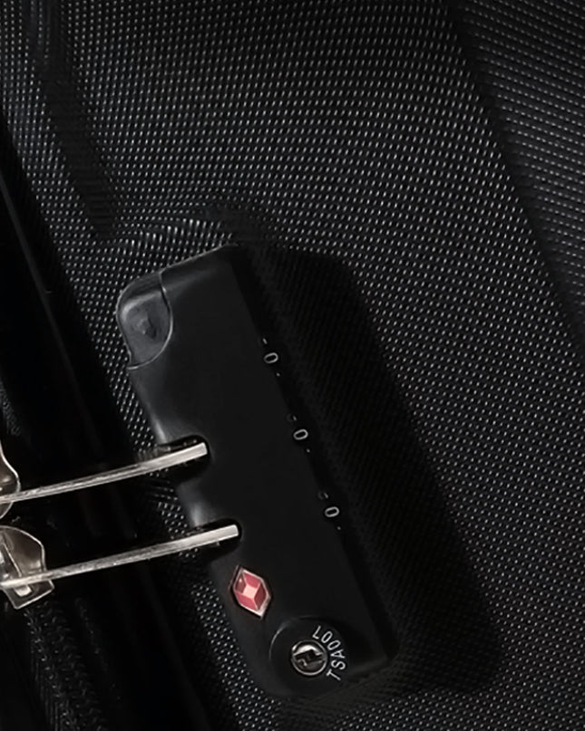 Slimbridge 20"24"28" 3PC Luggage Sets Black