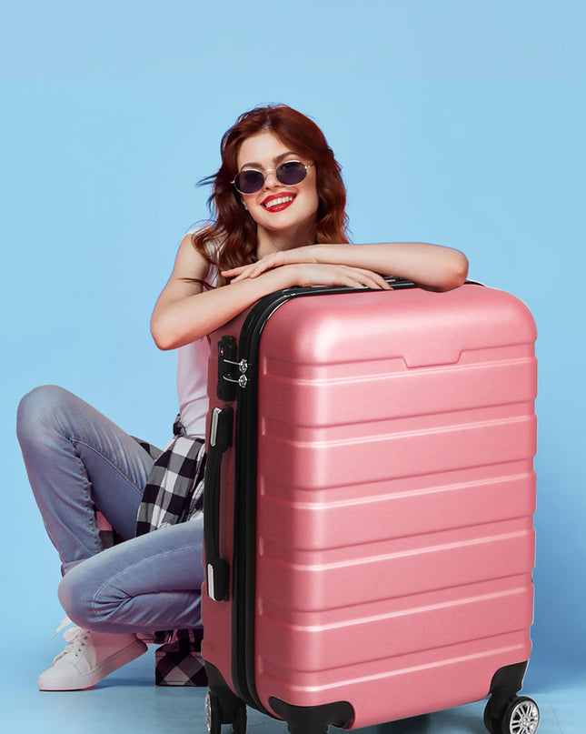 Slimbridge 28"Luggage Case Suitcase Rose Gold 28 inch