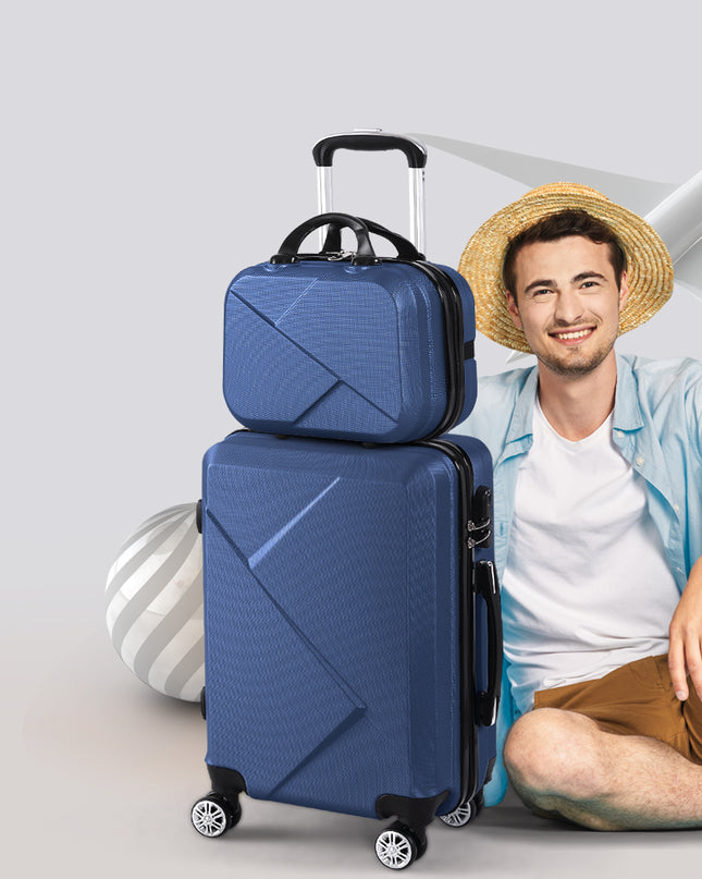 Slimbridge 2pcs 20"Travel Luggage Set Novy