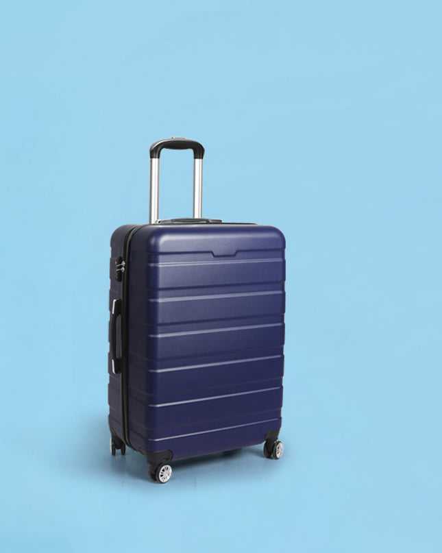 Slimbridge 20" Carry On Luggage Case Navy 20 inch