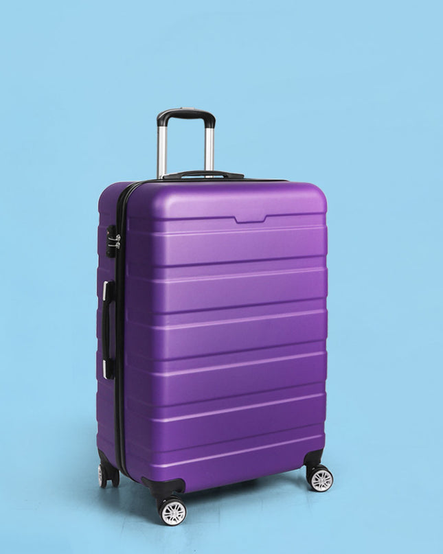 Slimbridge 28" Luggage Case Suitcase Purple 28 inch