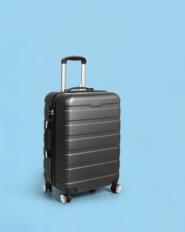 Slimbridge 20" Carry On Luggage Case Grey 20 inch