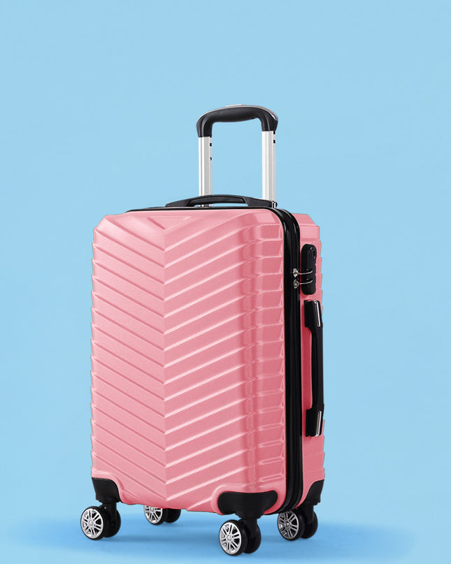 Slimbridge 28 Luggage Suitcase Travel Rose Gold 28 inch