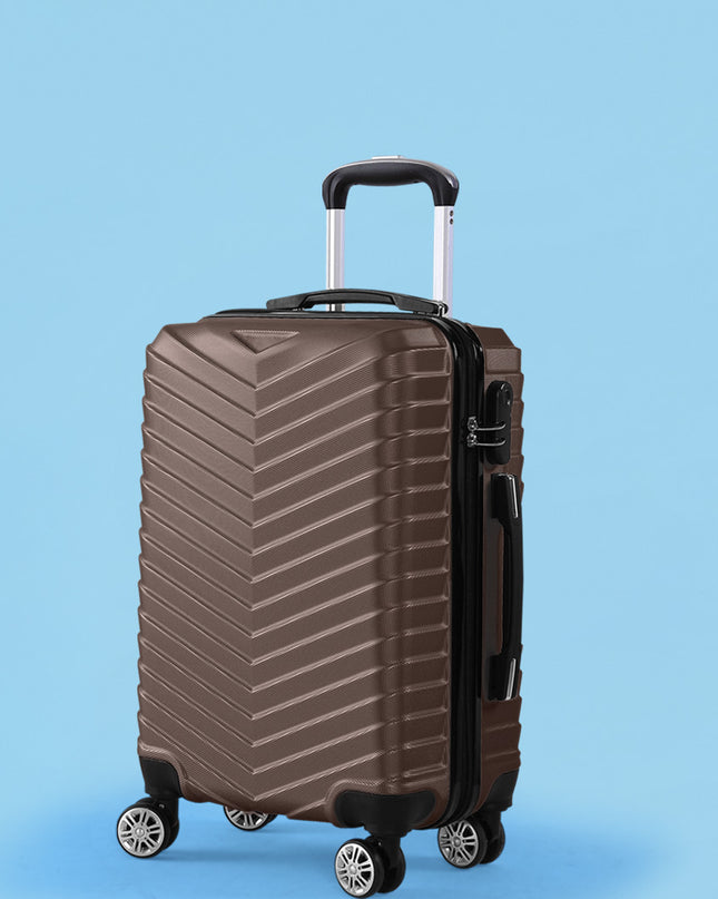 Slimbridge 28" Luggage Suitcase Travel Coffee 28 inch