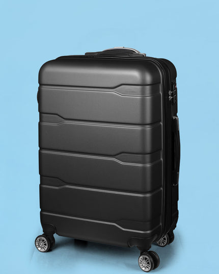 Slimbridge 28" Inch Expandable Luggage Black 28 inch