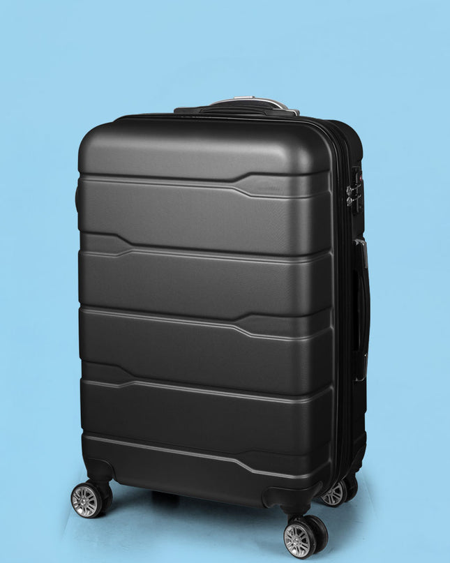 Slimbridge 28" Inch Expandable Luggage Black 28 inch
