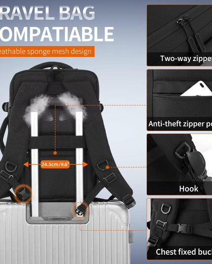 40x20x25 cm cabin bag backpack, ryanair cabin bag, cabin bag, travel backpack, laptop backpack for men and women-xindaren