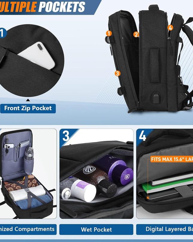 40x20x25 cm cabin bag backpack, ryanair cabin bag, cabin bag, travel backpack, laptop backpack for men and women-xindaren