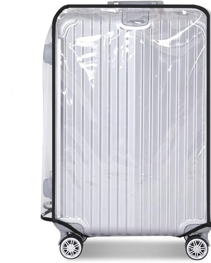 Luggage Cover - Transparent PVC Material - Waterproof and Scratch Resistant - Semi-transparent Luggage Cover - Suitable for Business Travel and Daily Use - 30