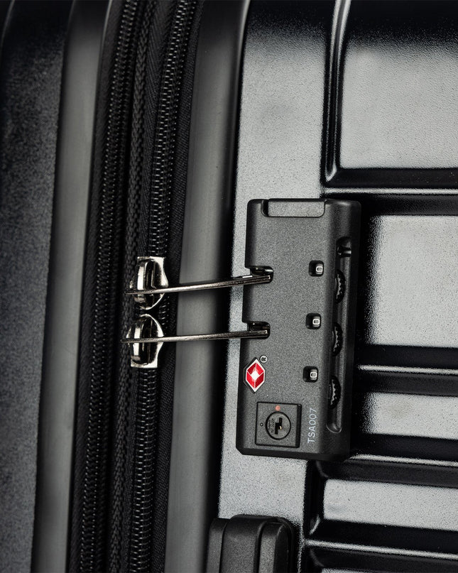 Olympus Noctis Suitcase 20in Hard Shell ABS+PC - Stygian Black