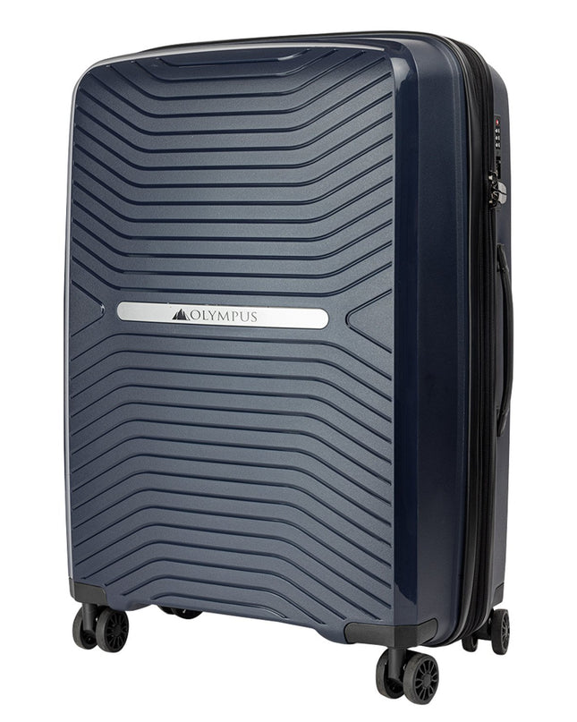 Olympus Astra 20in Lightweight Hard Shell Suitcase - Aegean Blue