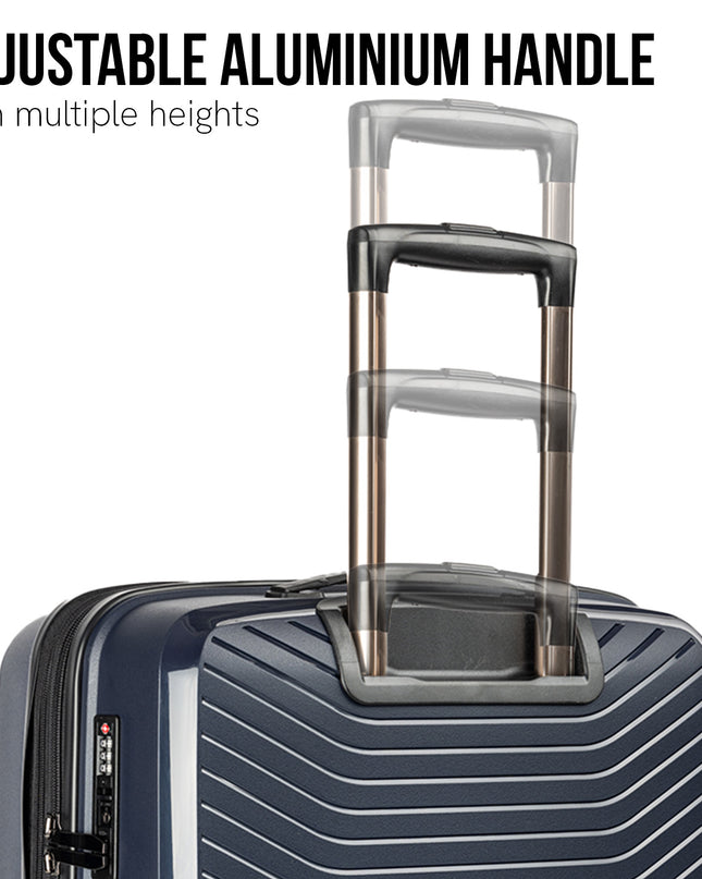 Olympus Astra 20in Lightweight Hard Shell Suitcase - Aegean Blue