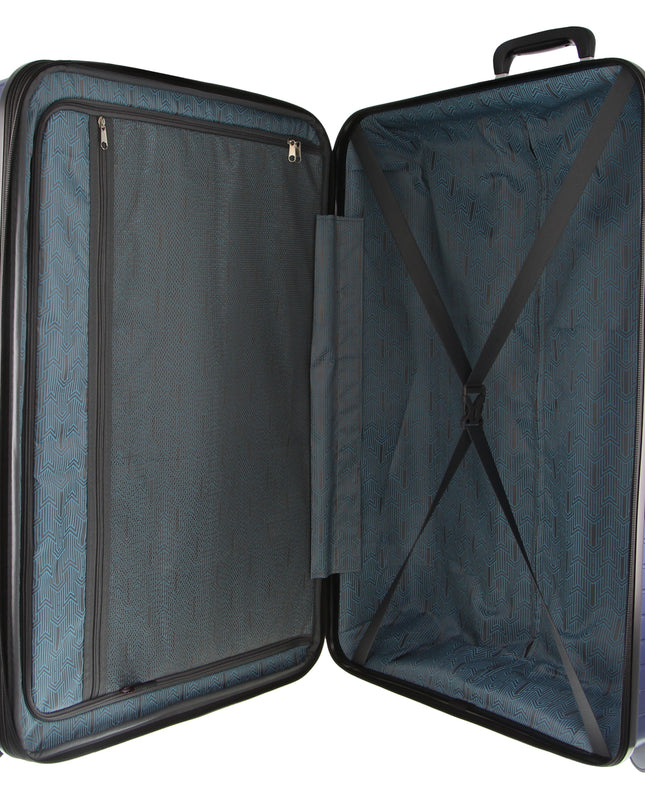 Pierre Cardin 65cm Medium Hard-Shell Suitcase Travel Luggage Bag - Navy