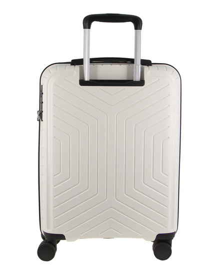 Pierre Cardin 65cm Medium Hard-Shell Suitcase Travel Luggage Bag - White