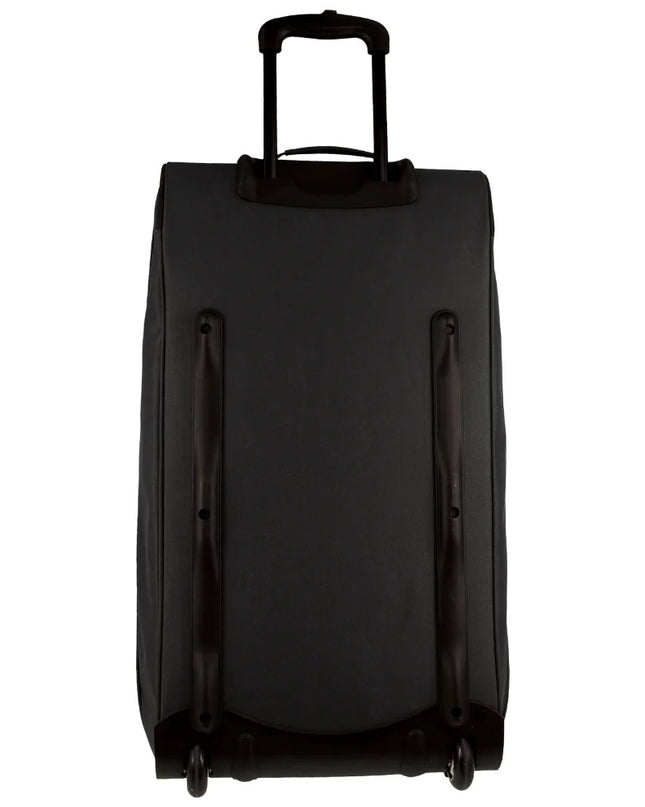 Pierre Cardin Trolley Bag Large Soft Travel Luggage Wheeled Duffle 82cm - Black