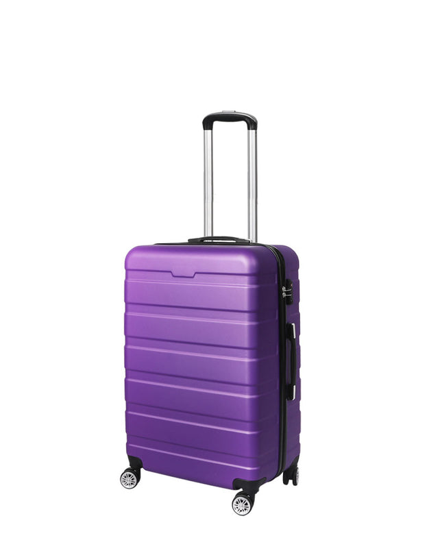 Slimbridge 24" Luggage Case Suitcase Purple 24 inch