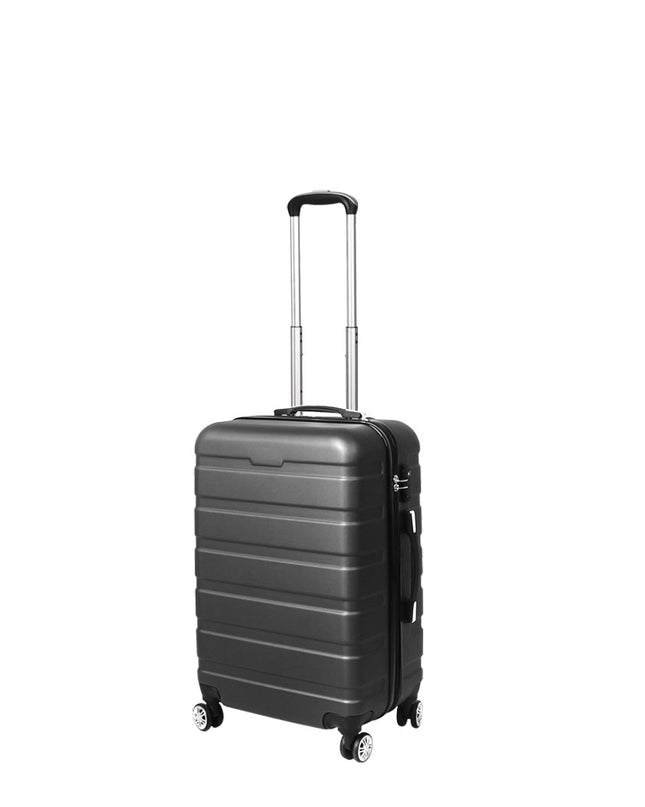 Slimbridge 20" Carry On Luggage Case Grey 20 inch