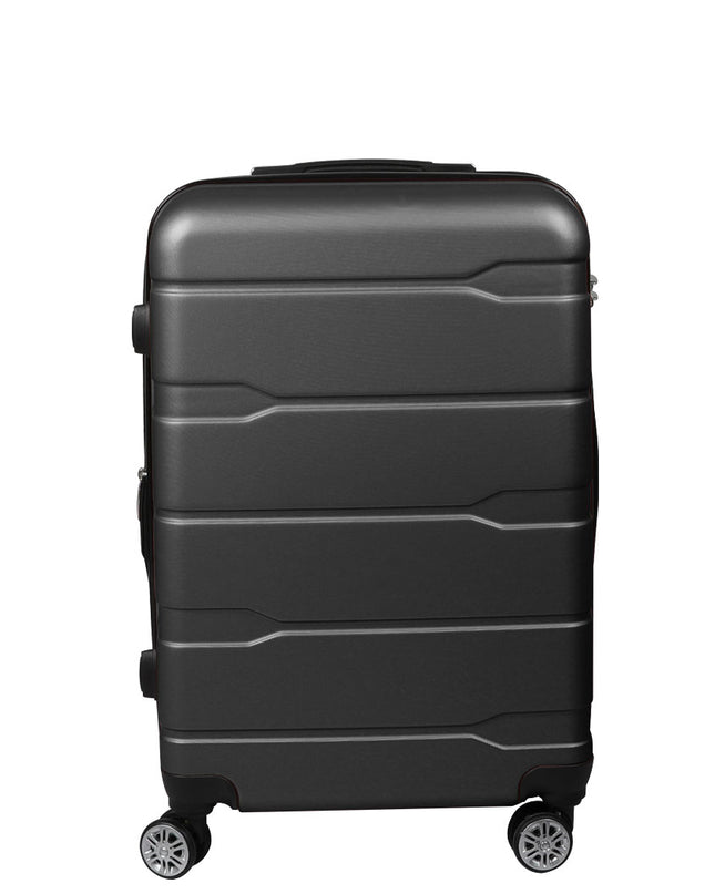 Slimbridge 28" Inch Expandable Luggage Black 28 inch