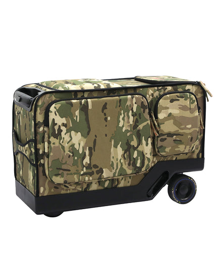Slimbridge 20" Electric Riding Luggage Suitcase Green Colour