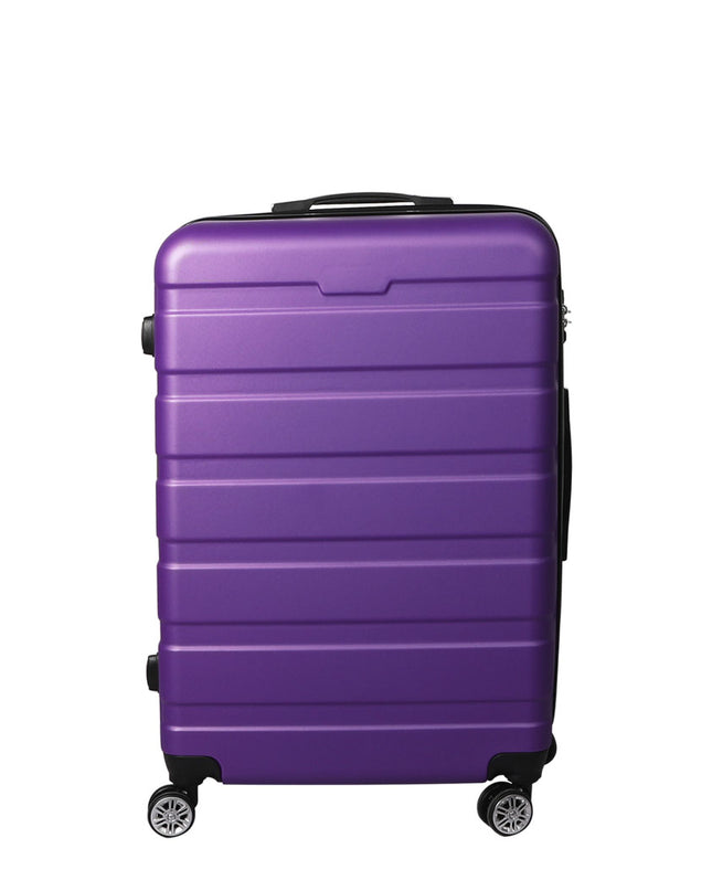 Slimbridge 20" Carry On Luggage Case Purple 20 inch