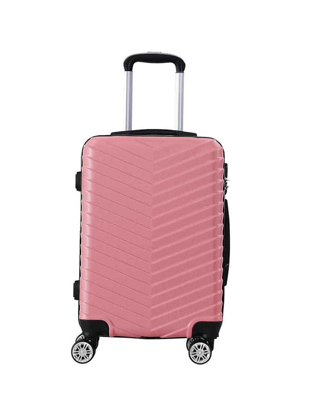 Slimbridge 20" Carry On Travel Luggage Rose 20 inch