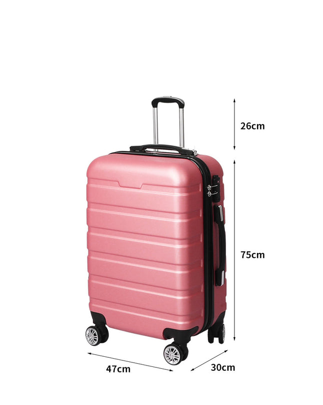 Slimbridge 28"Luggage Case Suitcase Rose Gold 28 inch