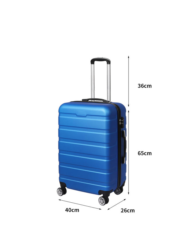 Slimbridge 24"Luggage Case Suitcase Blue 24 inch