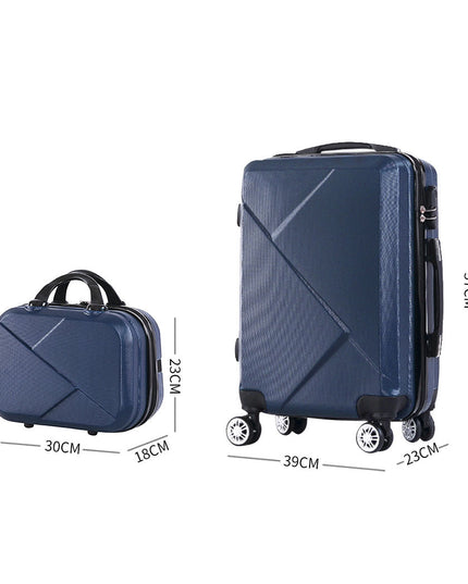 Slimbridge 2pcs 20"Travel Luggage Set Novy