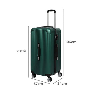Slimbridge 30" Trunk Luggage Travel Green 3.05x3.65m