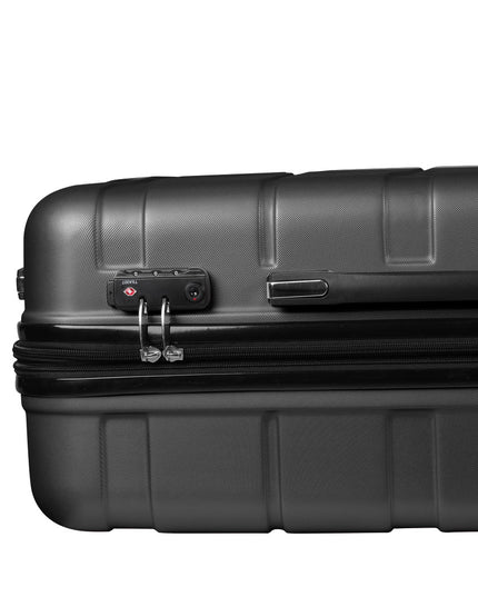 Slimbridge 28" Inch Expandable Luggage Black 28 inch