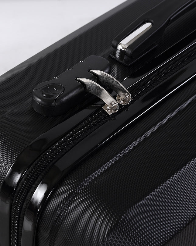 Slimbridge 2pcs 20"Travel Luggage Set Black