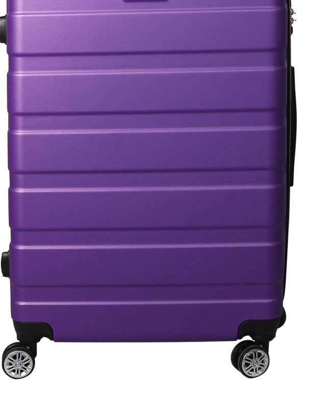 Slimbridge 20" Carry On Luggage Case Purple 20 inch