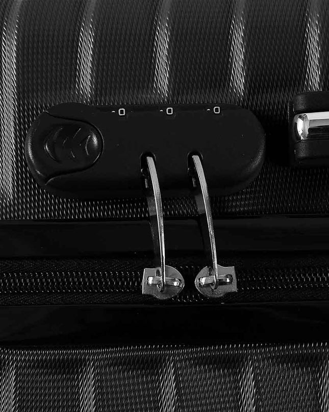 Slimbridge 20" Carry On Travel Luggage Black 20 inch