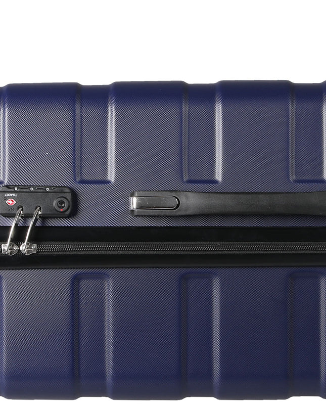 Slimbridge 20" Carry On Luggage Case Navy 20 inch