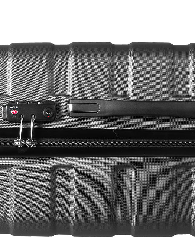 Slimbridge 20" Carry On Luggage Case Black 20 inch