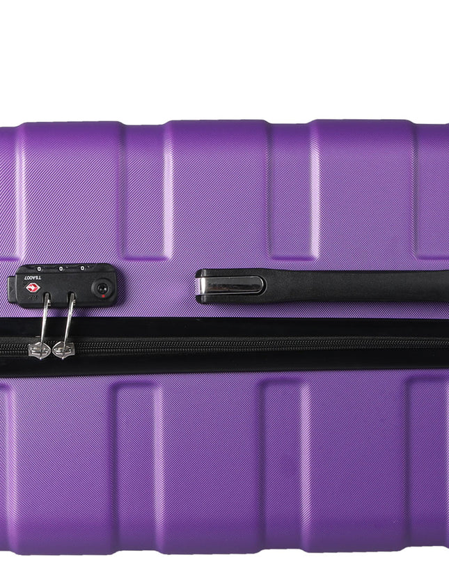 Slimbridge 3PC Luggage sets Suitcase Purple