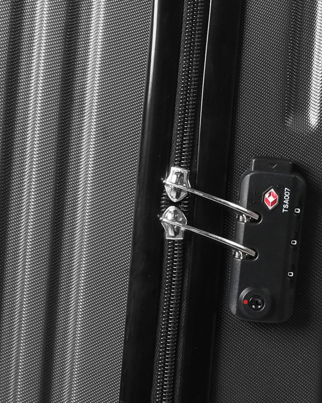 Slimbridge 24" Inch Luggage Suitcase Black 24 inch