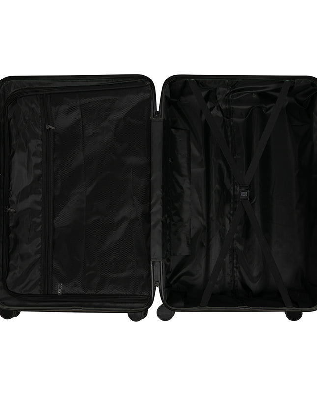 Slimbridge Luggage Suitcase Trolley Black 4pc 14"+20"+24"+28"